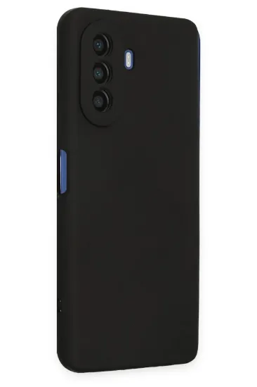 Newface Huawei Nova Y70 Kılıf First Silikon - Siyah resmi