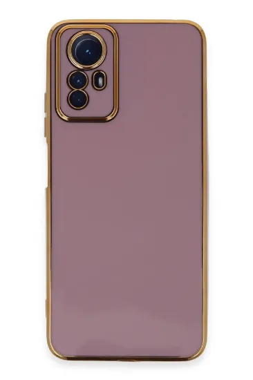 Newface Xiaomi Redmi Note 12S Kılıf Volet Silikon - Mor resmi