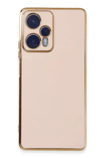 Newface Xiaomi Poco F5 Kılıf Volet Silikon - Pembe resmi
