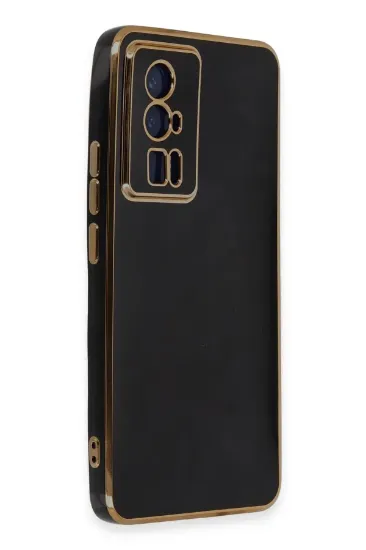 Newface Xiaomi Poco F5 Pro Kılıf Volet Silikon - Siyah resmi