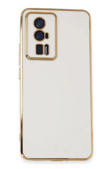 Newface Xiaomi Poco F5 Pro Kılıf Volet Silikon - Beyaz resmi