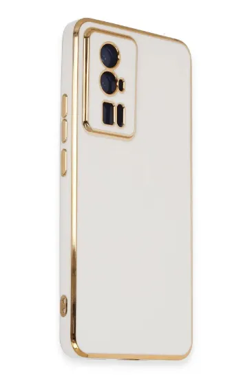 Newface Xiaomi Poco F5 Pro Kılıf Volet Silikon - Beyaz resmi
