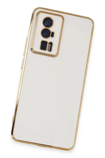 Newface Xiaomi Poco F5 Pro Kılıf Volet Silikon - Beyaz resmi