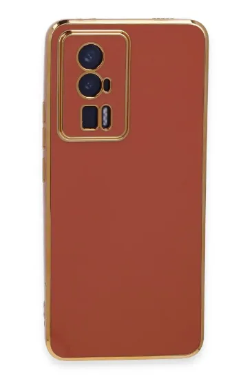 Newface Xiaomi Poco F5 Pro Kılıf Volet Silikon - Kırmızı resmi