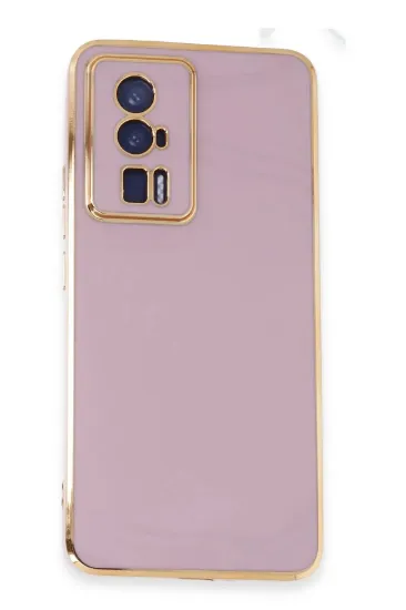 Newface Xiaomi Poco F5 Pro Kılıf Volet Silikon - Mor resmi