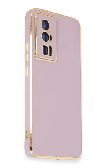 Newface Xiaomi Poco F5 Pro Kılıf Volet Silikon - Mor resmi