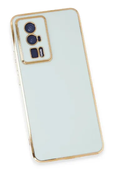 Newface Xiaomi Poco F5 Pro Kılıf Volet Silikon - Açık Yeşil resmi