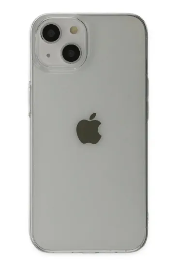 Newface iPhone 14 Plus Kılıf Pc Sert Şeffaf Kapak - Şeffaf resmi