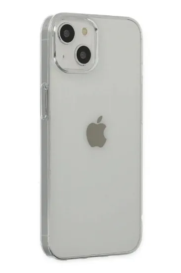 Newface iPhone 14 Plus Kılıf Pc Sert Şeffaf Kapak - Şeffaf resmi