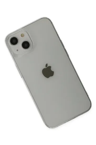 Newface iPhone 14 Plus Kılıf Pc Sert Şeffaf Kapak - Şeffaf resmi