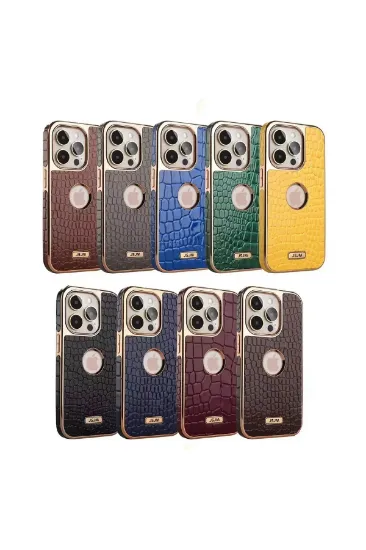 Newface iPhone 13 Pro Max Kılıf Snake Kapak - Bordo resmi