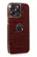 Newface iPhone 14 Pro Kılıf Snake Kapak - Bordo resmi