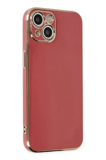 Newface iPhone 14 Kılıf Volet Silikon - Kırmızı resmi