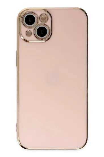 Newface iPhone 14 Kılıf Volet Silikon - Pembe resmi