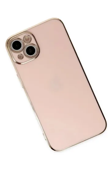 Newface iPhone 14 Kılıf Volet Silikon - Pembe resmi