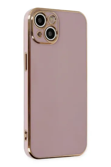 Newface iPhone 14 Kılıf Volet Silikon - Mor resmi