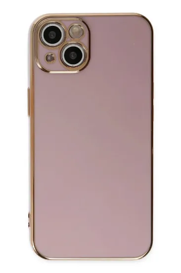 Newface iPhone 14 Kılıf Volet Silikon - Mor resmi