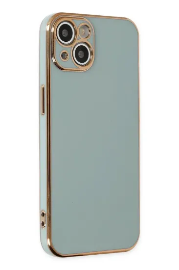 Newface iPhone 14 Kılıf Volet Silikon - Açık Yeşil resmi