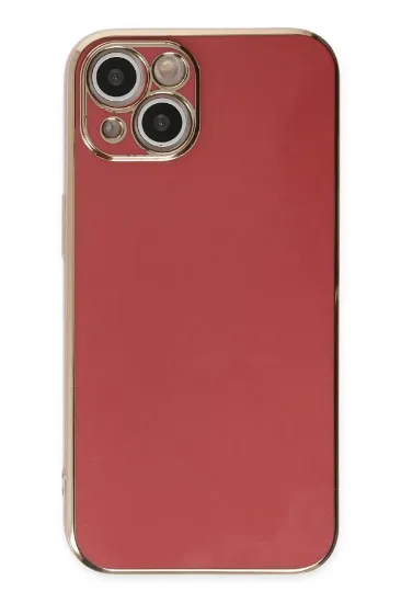 Newface iPhone 14 Plus Kılıf Volet Silikon - Kırmızı resmi