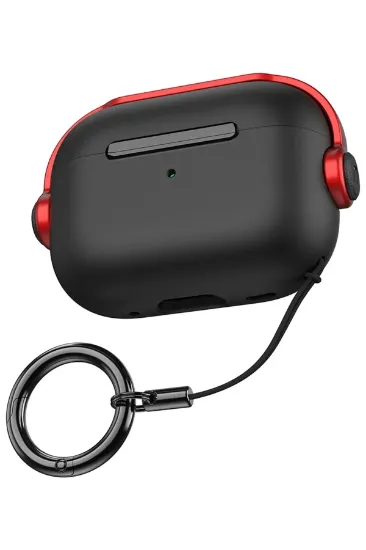Newface Airpods 3 (3.nesil) Cool Kılıf - Siyah-Kırmızı resmi