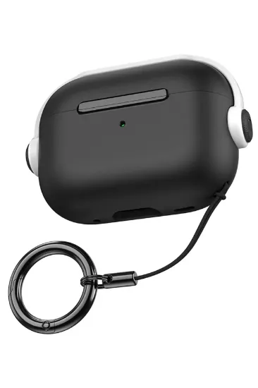 Newface Airpods Pro 2 (2.nesil) Cool Kılıf - Siyah-Beyaz resmi
