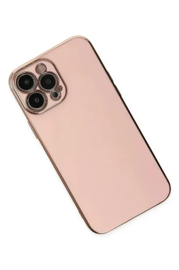 Newface iPhone 14 Pro Max Kılıf Volet Silikon - Pembe resmi
