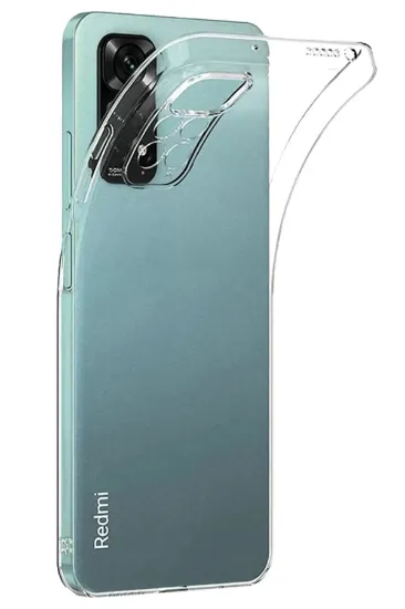 Newface Xiaomi Redmi Note 12 Pro 4G Kılıf Lüx Şeffaf Silikon resmi