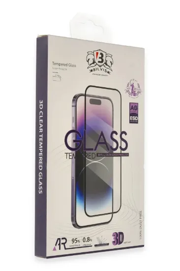 Newface iPhone 13 Pro Max Bilvis 3D Cam Ekran Koruyucu resmi
