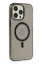 Newface iPhone 13 Pro Max Kılıf Tron Şeffaf Magsafe Kapak - Siyah resmi
