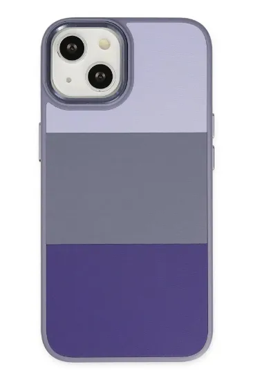Newface iPhone 14 Plus Kılıf King Kapak - Lila-Mor resmi