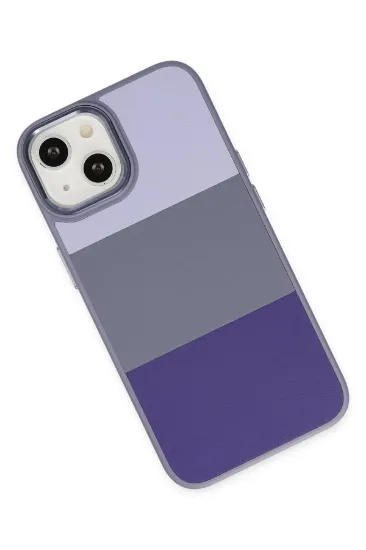 Newface iPhone 14 Plus Kılıf King Kapak - Lila-Mor resmi