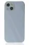Newface iPhone 14 Plus Kılıf Glass Kapak - Sky Blue resmi