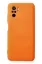 Newface Xiaomi Redmi Note 10 Kılıf Nano içi Kadife Silikon - Turuncu resmi