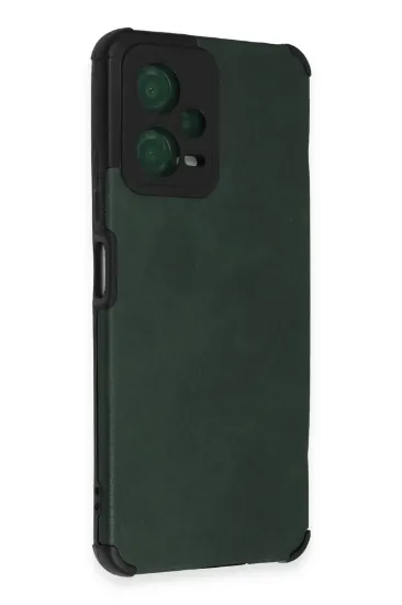 Newface Xiaomi Redmi Note 12 5G Kılıf Loop Deri Silikon - Yeşil resmi