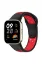 Newface Xiaomi Redmi Watch 3 Spor Delikli Kordon - Siyah-Kırmızı resmi