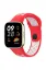 Newface Xiaomi Redmi Watch 3 Spor Delikli Kordon - Kırmızı-Beyaz resmi