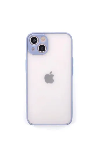 Newface iPhone 14 Kılıf Montreal Silikon Kapak - Gri resmi