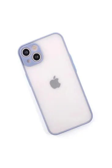 Newface iPhone 14 Kılıf Montreal Silikon Kapak - Gri resmi