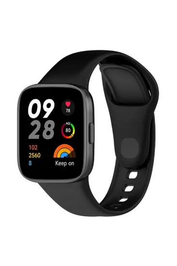 Newface Xiaomi Redmi Watch 3 Klasik Kordon - Siyah resmi