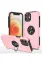 Newface iPhone 12 Mini Kılıf Elit Yüzüklü Kapak - Pembe resmi