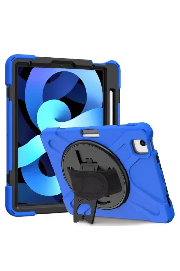 Newface iPad 2022 10.9 (10.nesil) Kılıf Amazing Tablet Kapak - Mavi resmi