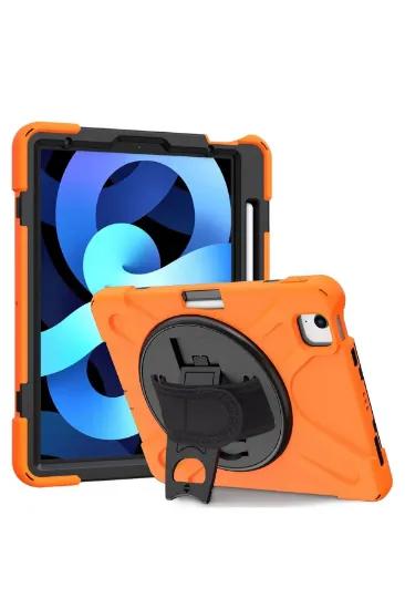 Newface iPad 2022 10.9 (10.nesil) Kılıf Amazing Tablet Kapak - Turuncu resmi