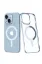 Newface iPhone 14 Plus Kılıf Element Magneticsafe Sert Kapak - Sierra Blue resmi