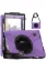 Newface Samsung Galaxy X200 Tab A8 10.5 Kılıf Amazing Tablet Kapak - Mor resmi