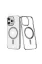 Newface iPhone 14 Pro Kılıf Element Magneticsafe Sert Kapak - Gümüş resmi