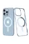 Newface iPhone 14 Pro Max Kılıf Element Magneticsafe Sert Kapak - Sierra Blue resmi