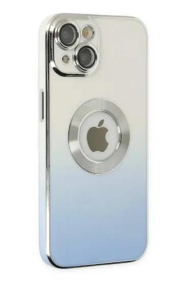 Newface iPhone 14 Plus Kılıf Best Silikon - Mavi resmi