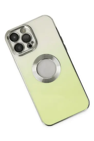 Newface iPhone 14 Pro Kılıf Best Silikon - Yeşil resmi