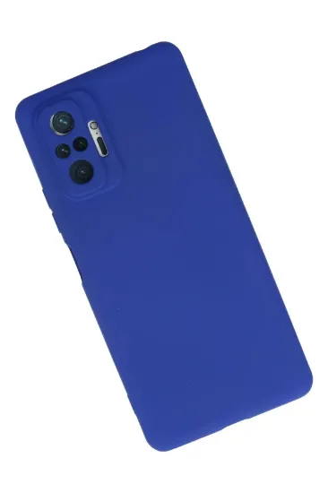Newface Xiaomi Redmi Note 10 Pro Kılıf First Silikon - Lacivert resmi