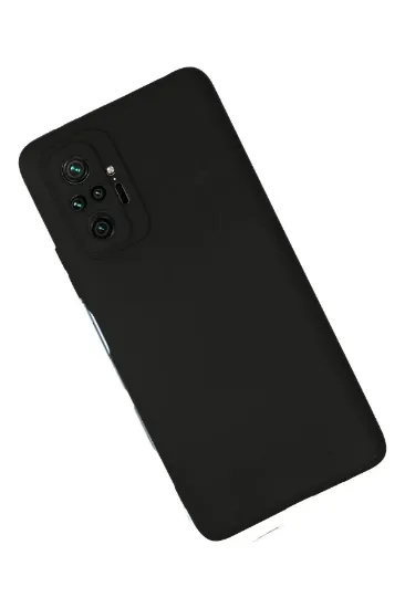 Newface Xiaomi Redmi Note 10 Pro Kılıf First Silikon - Siyah resmi